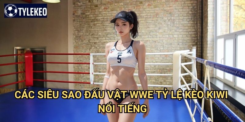 Đấu vật WWE Tỷ lệ kèo kiwi - Entertainment wrestling đỉnh cao thế giới 3 Các siêu sao đấu vật WWE Tỷ lệ kèo kiwi nổi tiếng