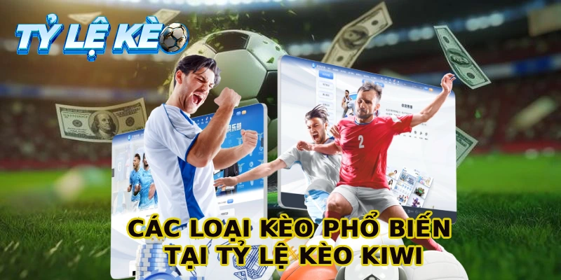 Các loại kèo phổ biến tại Tỷ lệ kèo kiwi